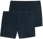 Schiesser Herren 2 Pack Boxershorts Baumwolle Jersey weich Multipack - Jerseyboxer,