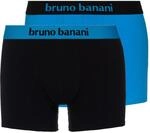 bruno banani - Flowing - Short - 2er Pack (7 Aqua Blue / Schwarz)