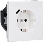 Jung LS1520-18CWW SCHUKO-Steckdose mit USB Typ C (2/3A) Quick Charge mit...