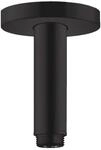 hansgrohe Deckenanschluss S f&uuml;r Regendusche, Anschluss Kopfbrause 10 cm, Mattschwarz