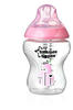 Tommee Tippee Closer to Nature Babyflasche, Natürlich geformter Trinksauger mit
