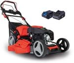 Scheppach Benzin Rasenm&auml;her MS225-53E mit E-Start | Radantrieb | 6PS | 53 cm