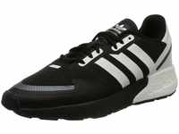 adidas Herren ZX 1K Boost Sneaker, Core Black Cloud White Black Silver Metallic, 46