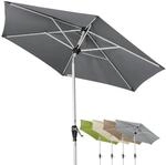 Doppler Active Auto Tilt Gartenschirm &Oslash; 210 cm &ndash; Kurbel mit Auto-Tilt, knickbar,
