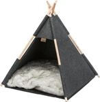 TRIXIE H&ouml;hle Tipi, Filz, 55 &times; 65 &times; 55 cm, anthrazit