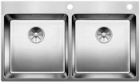BLANCO ANDANO 400/400-IF/A | Edelstahl Sp&uuml;le | Einbauart: Einbau von Oben &