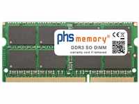 PHS-memory 8GB RAM Speicher kompatibel mit QNAP TS-831XU-RP DDR3 SO DIMM 1600MHz