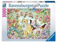 Ravensburger Puzzle 16731 - Kätzchenfreundschaft - 1000 Teile Puzzle für Erwachsene