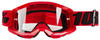 100% Unisex-Child Strata 2 Sunglasses, Rot, Kinder