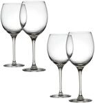 Alessi MAMI XL SET 4 VASOS VINO BLANCO VIDRIO CRISTALINO