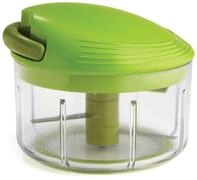 KUHN RIKON Pull Chop Universalhacker gross, gr&uuml;n, 0.75 L, schneidet Kr&auml;uter,