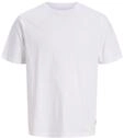 JACK & JONES Herren Einfarbig T-Shirt aus Baumwolle