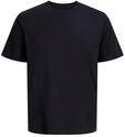 JACK & JONES Herren Jjeorganic Basic Tee Ss O-Neck Noos T-Shirt, Schwarz (Black