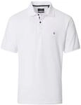 CASAMODA Polo-Shirt Uni Wei&szlig; L