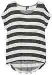 VERO MODA VMWIDE Stripe S/L TOP GA JRS
