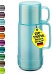 ROTPUNKT Isolierflasche 0,25 L mit integriertem Becher - Hochwertige Isolierkanne