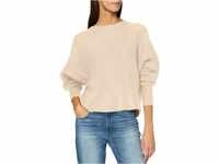 ONLY Damen Lockerer Strickpullover | Knitted Basic Stretch Sweater | Langarm Rundhals