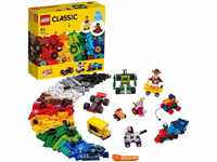LEGO 11014 Classic Steinebox mit Rädern, Bausteinen und mehr, Baue...