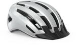 MET Helm Downtown MIPS gl&auml;nzend/M 52-58, Erwachsene, Unisex, Wei&szlig; (wei&szlig;), S-M