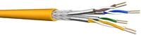 Draka Verlegekabel UC1500 HS22, Cat 7A, S/FTP, PiMF, orange, 100m Ring