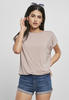 Urban Classics Frauen T-Shirt Ladies Modal Extended Shoulder Tee, lang geschnitten