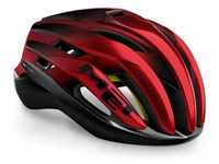 MET Helm Trenta MIPS Schwarz/Rot Metall Matt Glanz T Helmet, Nicht definiert, M