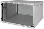 Logilink W06A40G ECO Wandschrank 6HE (400mm Tiefe), Flat Pack (unmontiert), 48,26 cm