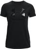 Under Armour Women's Live Sportstyle Short-Sleeve Graphics, Black, Small