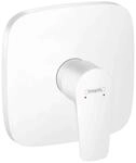 hansgrohe Duscharmatur Talis E, Unterputz Einhebel-Wannenmischer, Mattwei&szlig;