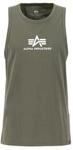 Alpha Industries Basic Tank T-Shirt f&uuml;r Herren Dark Olive