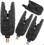 Fox Mini Micron X + Hardcases 3+1 - Bissanzeiger Set zum Karpfenfischen,
