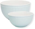 GreenGate - Servierschale, Schale - Alice - Steingut - hellblau - 11,5 x 20,5...
