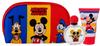 Disney Mickey Mouse Geschenkset - Kulturtasche, Eau de Toilette & Duschgel, 150 ml