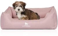 Knuffelwuff Orthop&auml;disches Hundebett Luisa aus Velours mit feinem...