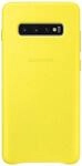 Samsung Leather Cover f&uuml;r Galaxy S10+ Gelb