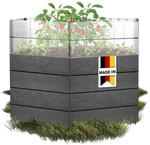 Garantia Ergo Hochbeet Turbo L 75 Stone, inkl. Flora Wassersparsystem