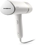 Philips Steamer 3000 Serie, Wei&szlig;, 1000 W | Dampfgl&auml;tter mit 120 ml Wassertank,