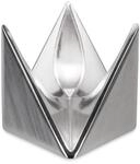 Alessi AGO01 Roost Doppel-Eierbecher - Aluminium., 4,50 x 4,50 x 4,50 cm