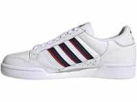 adidas Herren Continental 80 Stripes Sneaker, Cloud White/Collegiate Navy/Vivid...