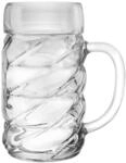 St&ouml;lzle Lausitz Bierkrug 6er-Set Diamond aus Glas, Farbe: transparent,...