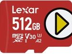 Lexar Karte Memoire Micro SDXC 512Go 150Mb/S - Uhs-I
