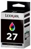 Lexmark Farbpatrone Nr.27 (für geringe Druckvolumen) Tinte farbig 140Seiten
