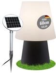 8 seasons design Solar Tischlampe 60 cm No.1 (Anthrazit) LED warmwei&szlig;,