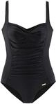 Lascana Damen Badeanzug Raffung, Softcups, Verstellbare Tr&auml;ger | Raffung,...