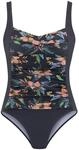 Lascana Damen Badeanzug mit Shaping-Einsatz vorn, eingearbeitete Softcups,...