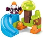 Mega Bloks GKX68 - Guck-Guck Panda-Rutsche Regenwald Spielset (14 Teile)