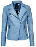 Maze Damen Lederjacke Sally Light Blue XL