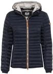 camel active Damen leichte Steppjacke mit Abnehmbarer Kapuze Dunkelblau,