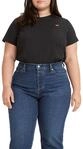 Levi's Damen Plus Size The Perfect Tee T-Shirt, Mineral Black, 1X