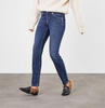 MAC Jeans Damen Slim Jeans, D845 (New Basic wash), 46/32, 46w / 32l